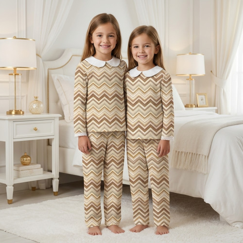 Pyjama long sleeve with col..