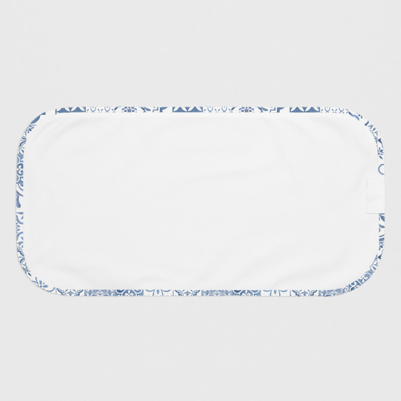 Burpy Bib BB009 – Organic Supima Cotton AMALFI BLUE Burpy Bib BB009 – Organic Supima Cotton AMALFI BLUE