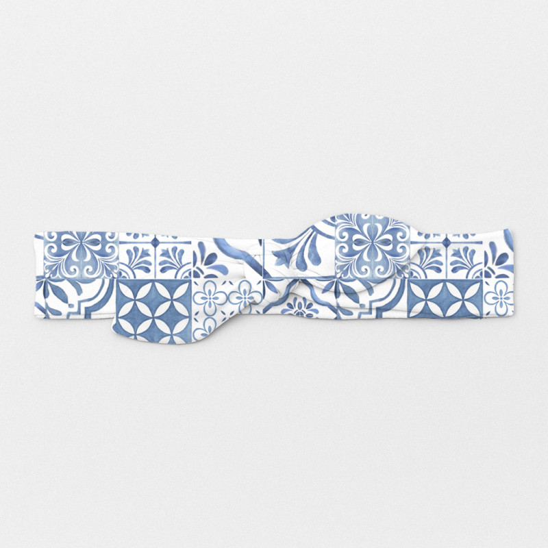 Baby Girls’ Headband My Little Pie BOW001 AMALFI BLUE