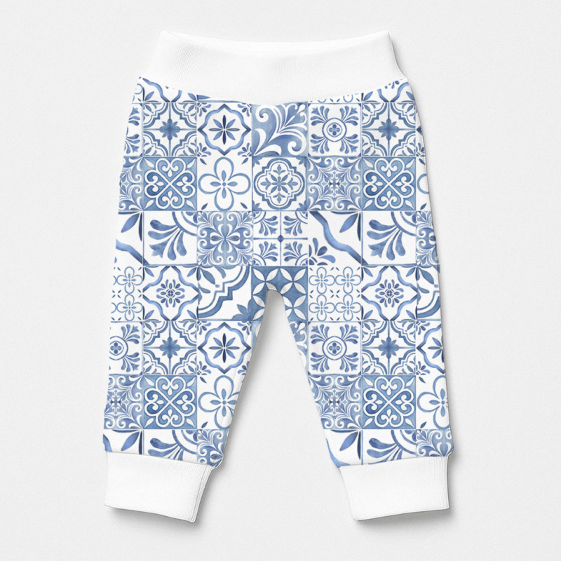 Cotton Baby Joggers BR014 AMALFI BLUE Cotton Baby Joggers BR014 AMALFI BLUE