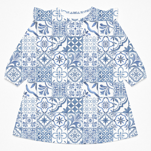 Charming Long-Sleeved Night..