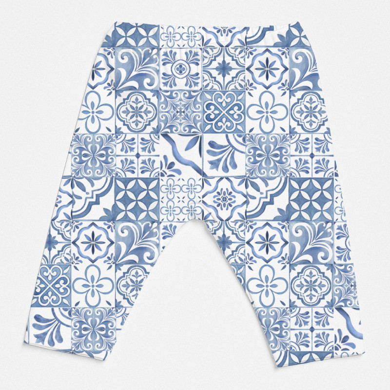 Girls’ Organic Pima Cotton Leggings L003 AMALFI BLUE Girls’ Organic Pima Cotton Leggings L003 AMALFI BLUE