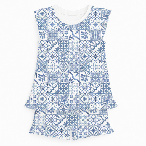 Short Supima Cotton Pyjamas..