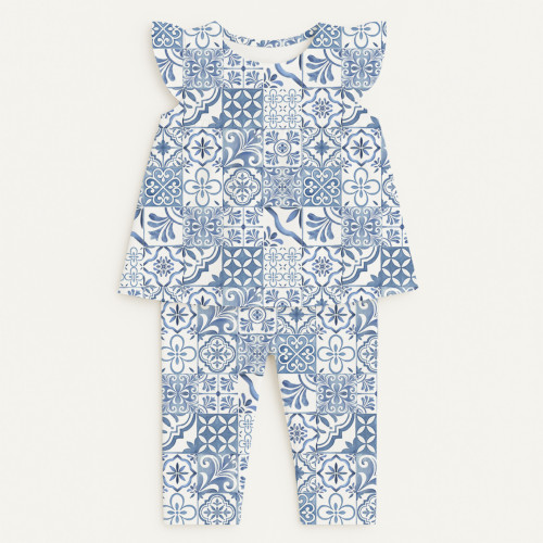 Yoke Girls Pyjama 100% orga..