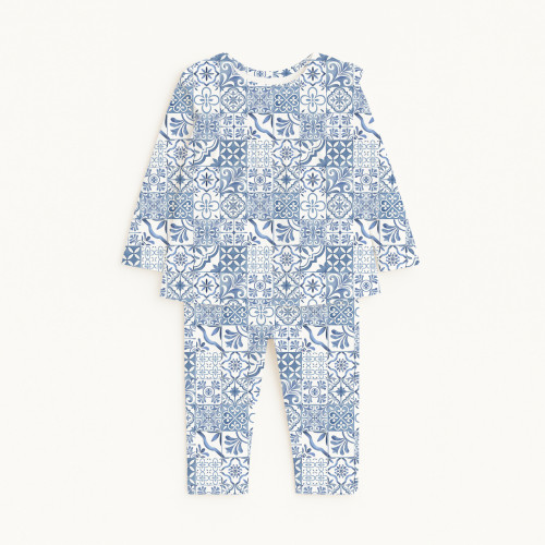 Yoke Girls Pyjama long slee..