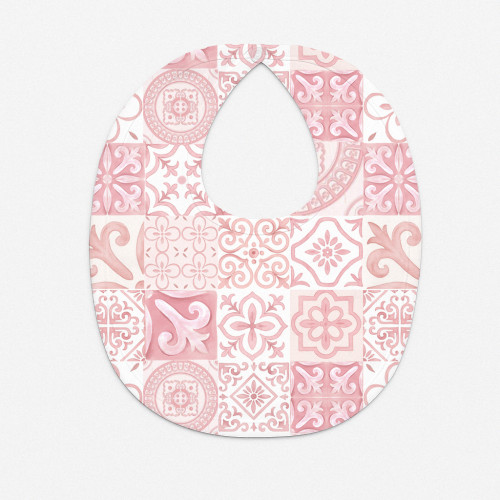 Baby Bib with Picot Trim BI..