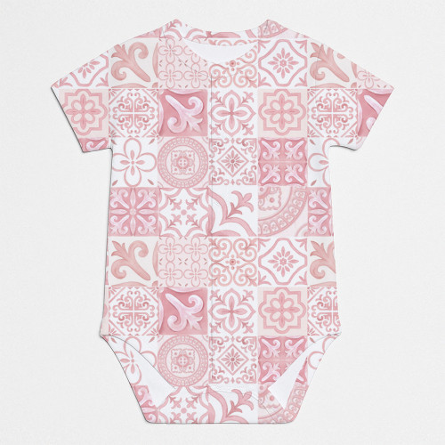 Printed Short-Sleeve Front ..