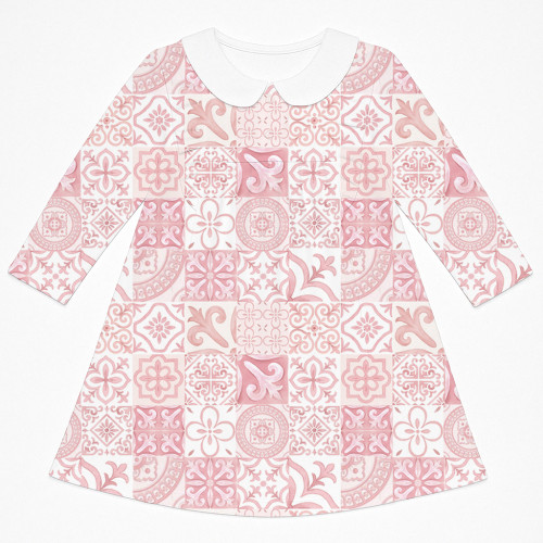 Charming Long-Sleeved Dress..
