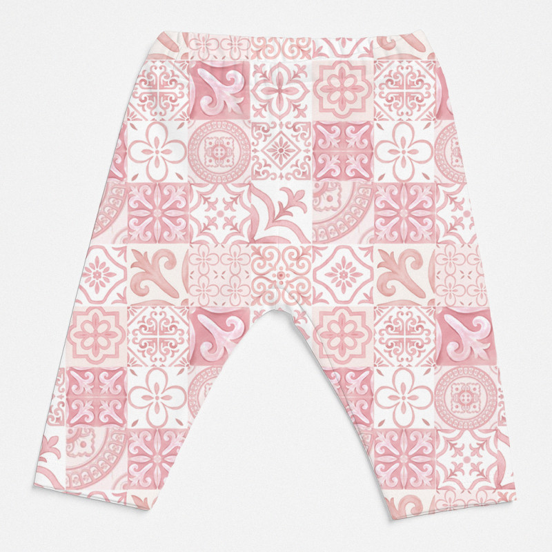 Girls’ Organic Pima Cotton Leggings L003 AMALFI PINK Girls’ Organic Pima Cotton Leggings L003 AMALFI PINK