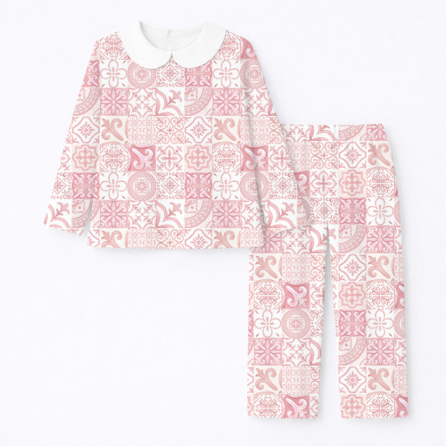 Pyjama long sleeve with col..