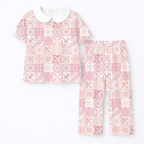 Luxury Pajama Set with Coll..