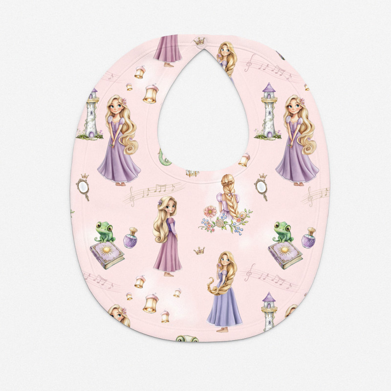 Baby Bib with Picot Trim BIB005 AURORA Baby Bib with Picot Trim BIB005 AURORA