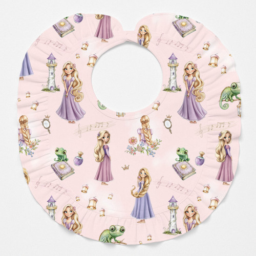 Baby Bib with Ruffles for g..