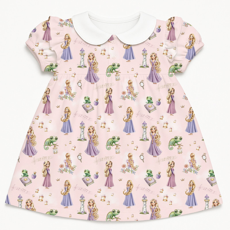Supima Cotton Night Dress with Ruffle DR019CL AURORA Supima Cotton Night Dress with Ruffle DR019CL AURORA