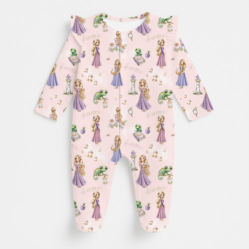 Babygrow with ruffles 100% ..