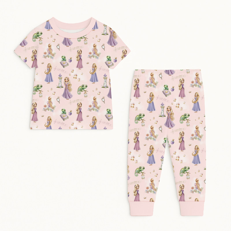 Patterned Supima Cotton Pyjamas Set PJ008 AURORA