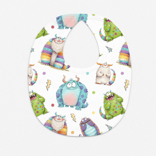 Baby Bib with Picot Trim BI..