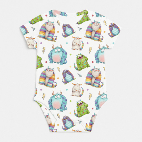 Printed Short-Sleeve Bodyve..