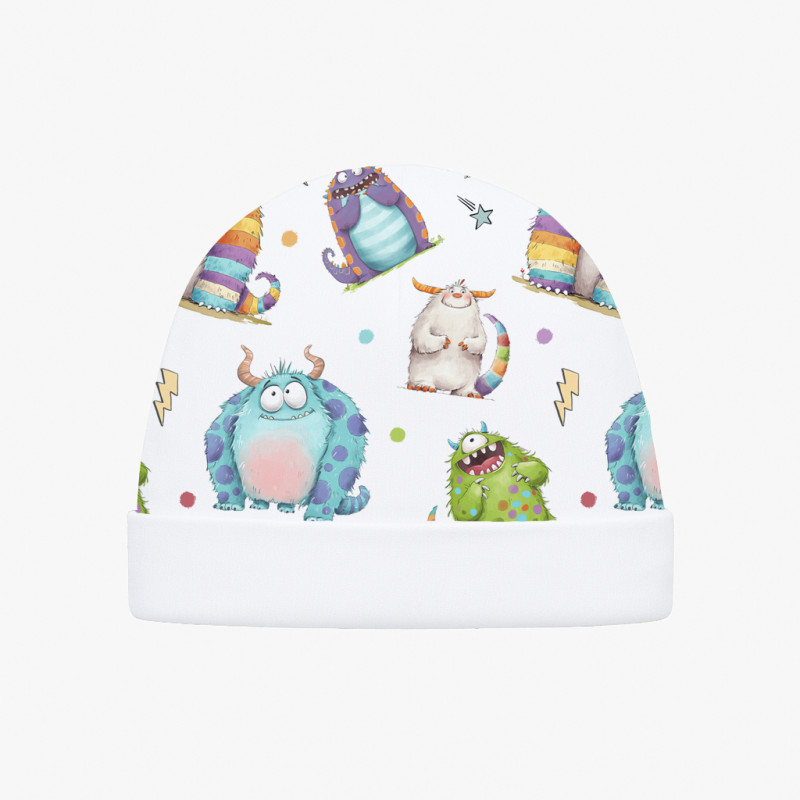 Cotton Baby Hat H004 BOO Cotton Baby Hat H004 BOO