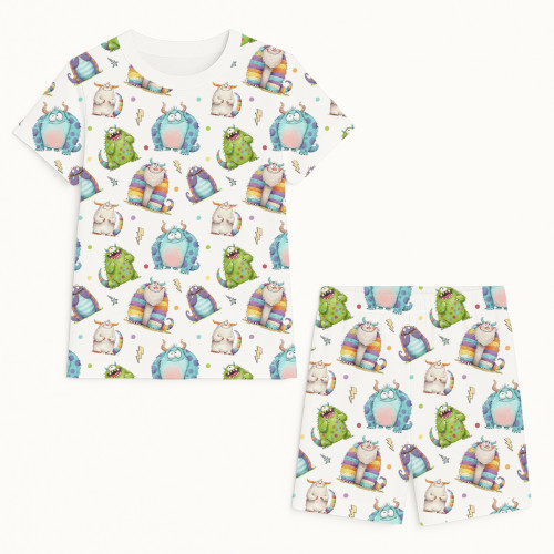Pyjama short sleeve 100% or..