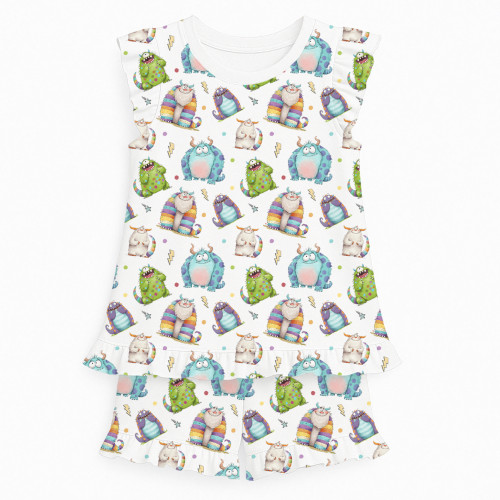 Short Supima Cotton Pyjamas..