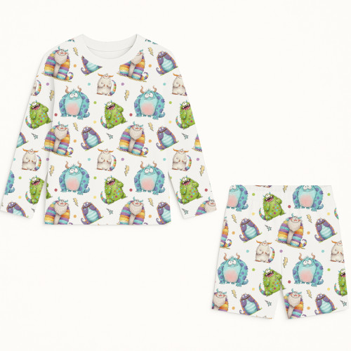 Printed Supima Cotton Top a..