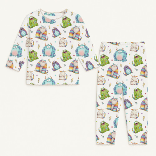 Pyjama long sleeve 100% org..