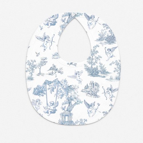 Baby Bib with Picot Trim BI..