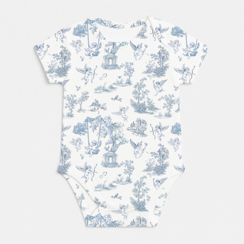 Printed Short-Sleeve Bodyve..