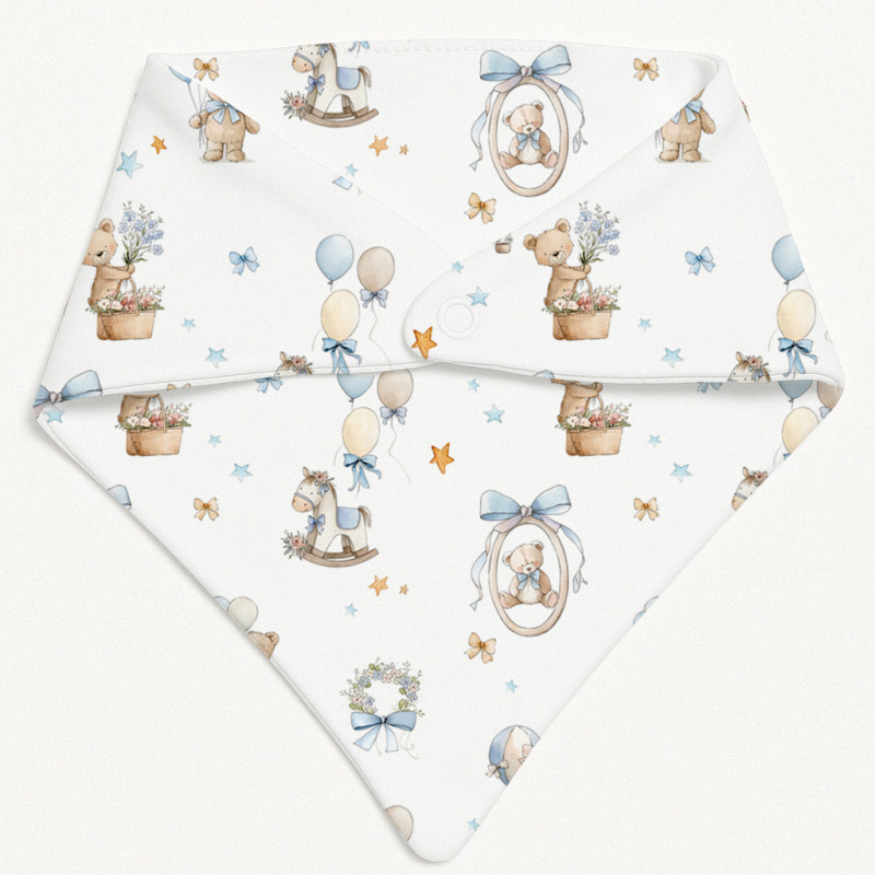Triangle Bandana Bib for Babies Bib001 HUGGY