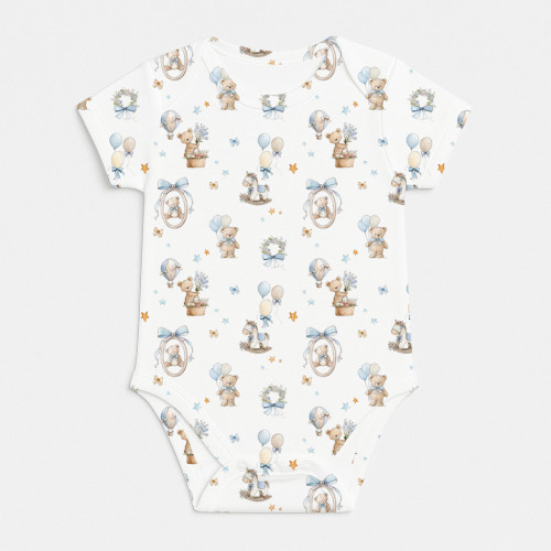 Printed Short-Sleeve Bodyve..
