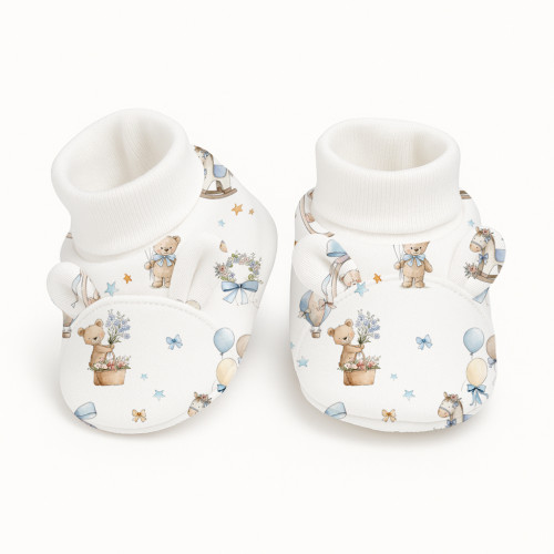 Funny Bear Booties with Ear..