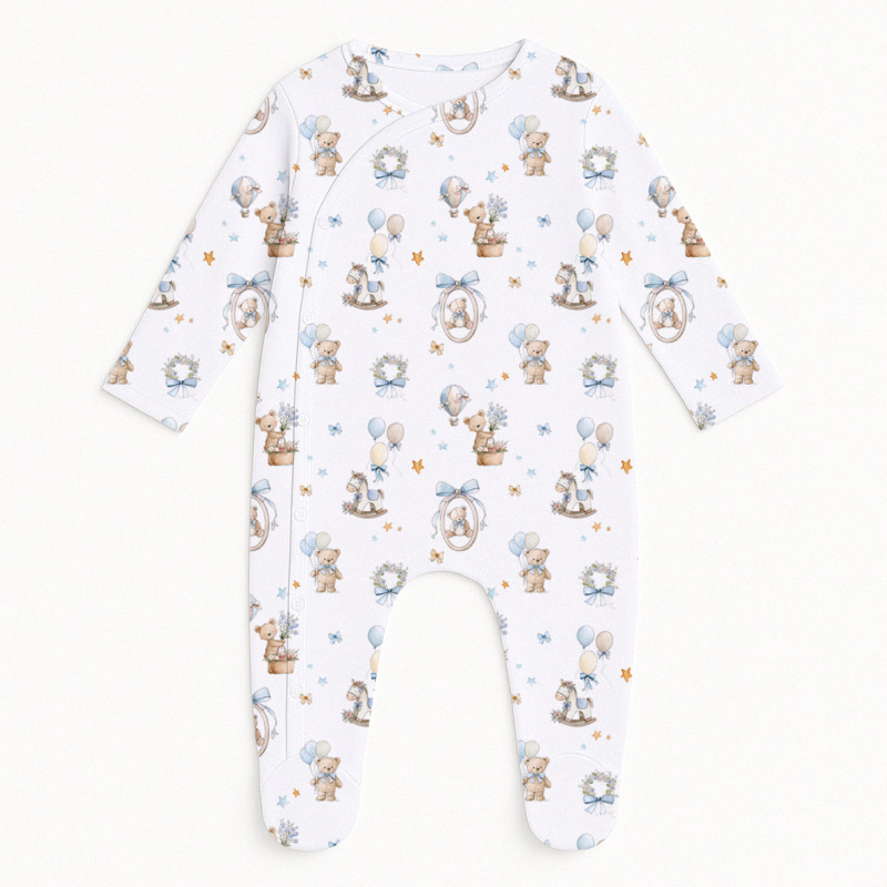 Babygrow for baby with Side Opening K020 HUGGY