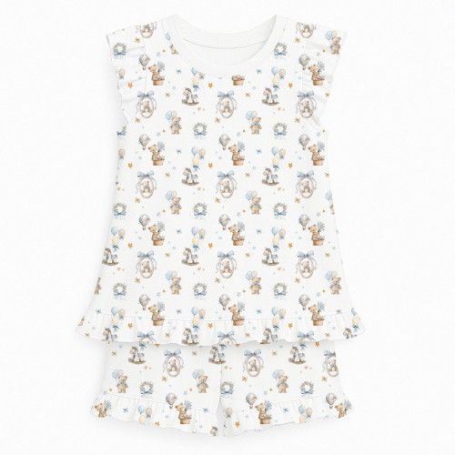 Short Supima Cotton Pyjamas..