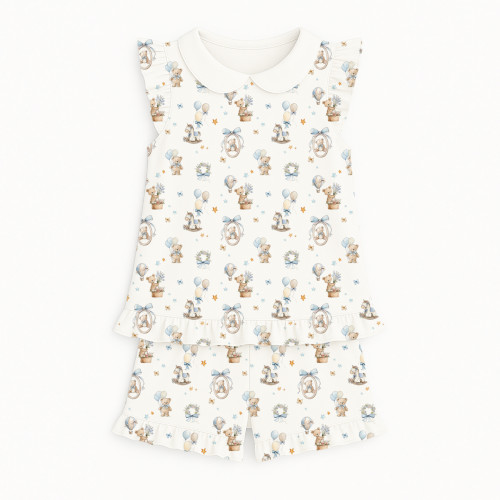 Short Supima Cotton Pyjamas..