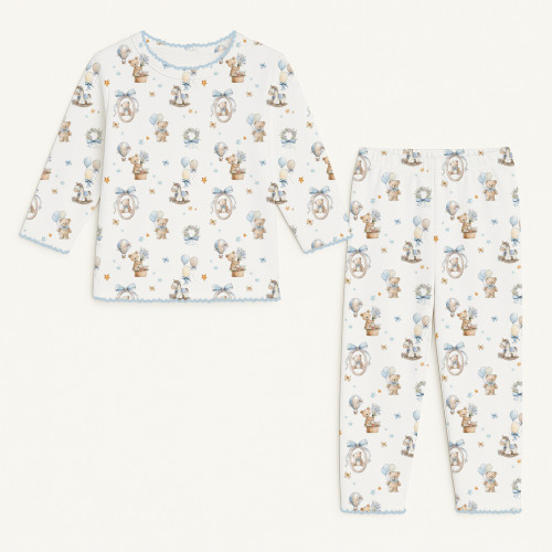 Pyjama long sleeve 100% org..