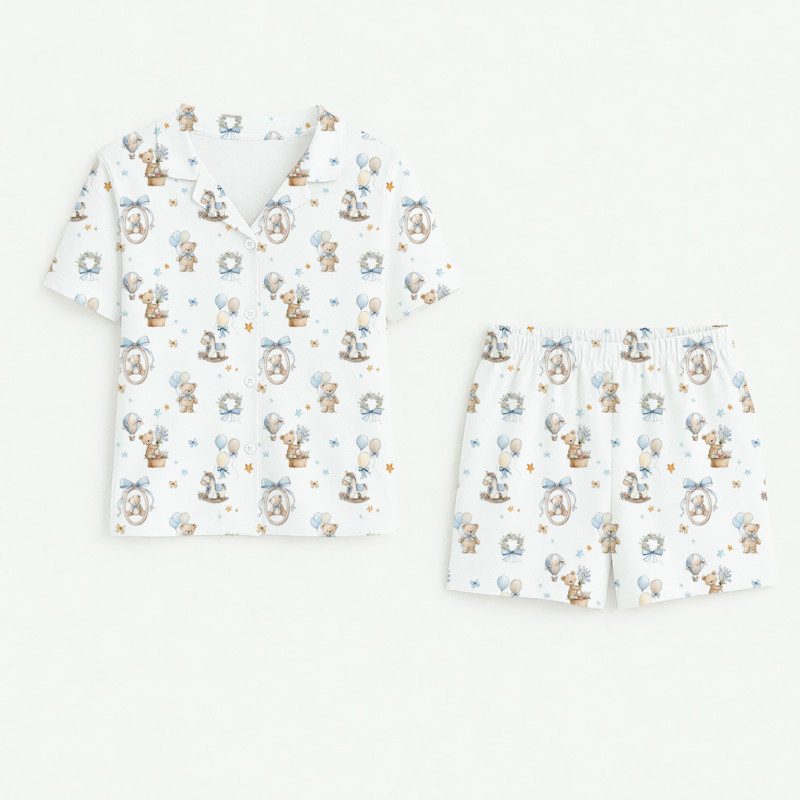 Дитяча піжама з коротким рукавом і шортами PJ023 HUGGY
