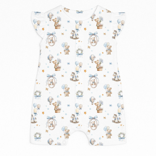 Supima Cotton Shortie with ..