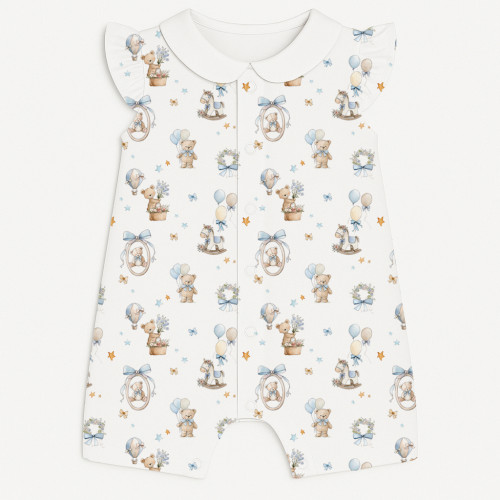Supima Cotton Shortie with ..