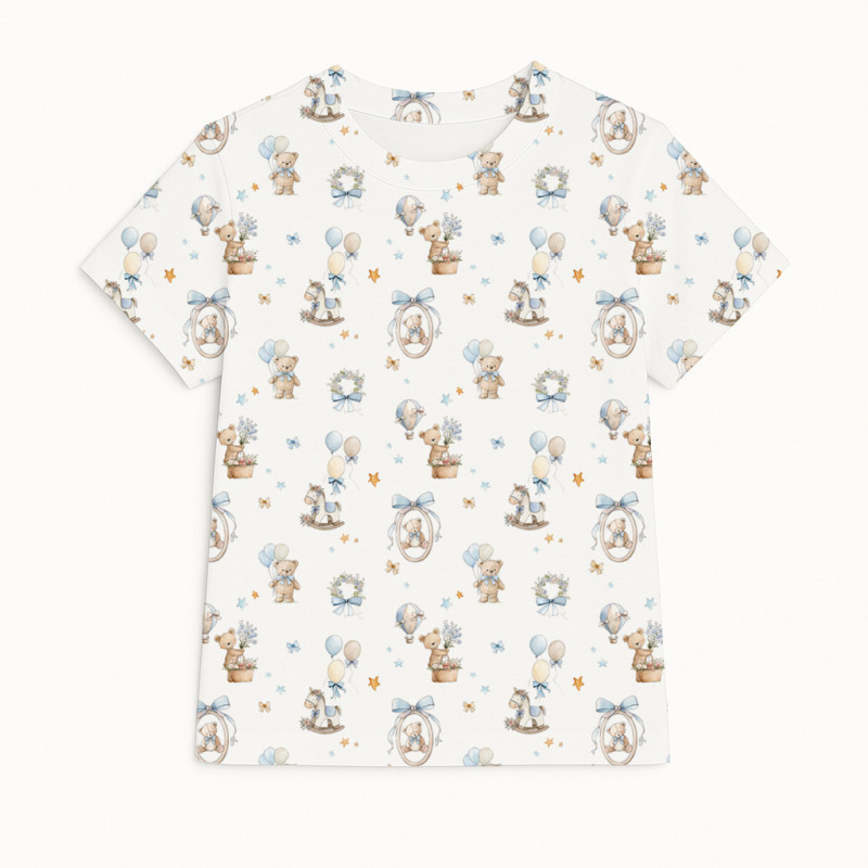Short Sleeve T-shirt for Boys and Girls TSH001 HUGGY Short Sleeve T-shirt for Boys and Girls TSH001 HUGGY