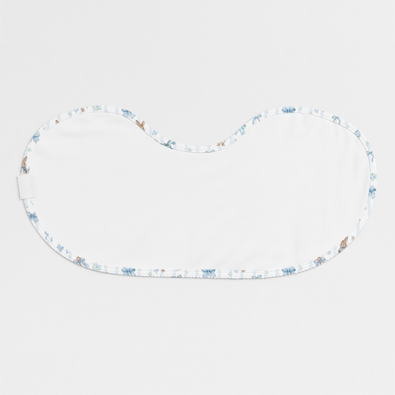 Burpy Bib BB010 – Organic Supima Cotton LULU BLUE Burpy Bib BB010 – Organic Supima Cotton LULU BLUE
