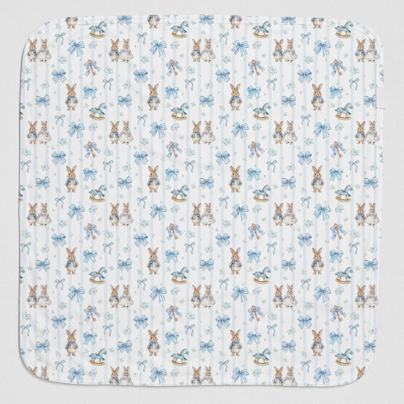 Two-Layer Baby Blanket BL001 LULU BLUE Two-Layer Baby Blanket BL001 LULU BLUE
