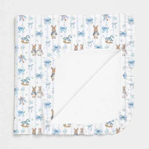 Two-Layer Baby Blanket with..
