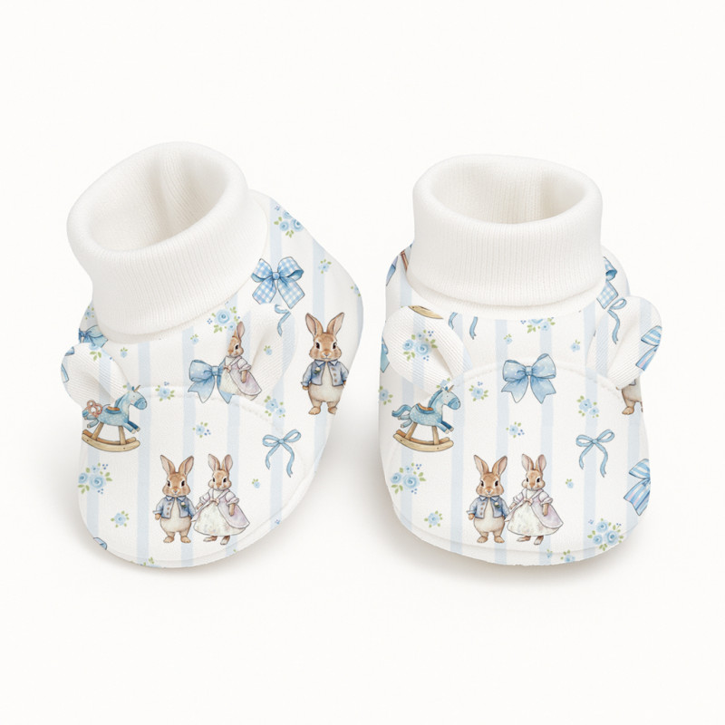 Забавні пінетки з вушками BT001 LULU BLUE