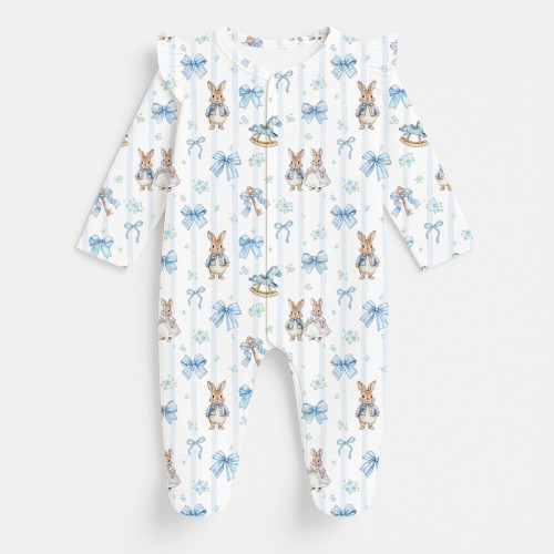 Babygrow with ruffles 100% ..