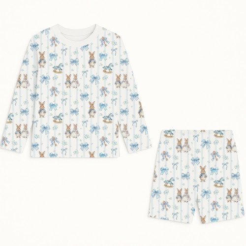 Printed Supima Cotton Top a..