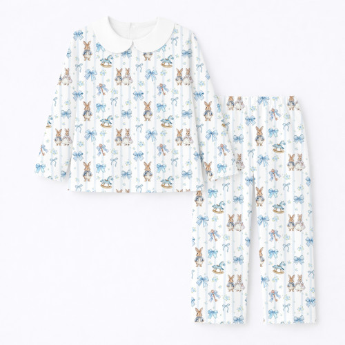 Pyjama long sleeve with col..
