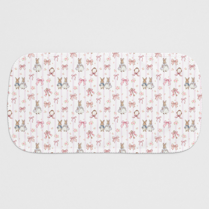 Burpy Bib BB009 – Organic Supima Cotton LULU PINK