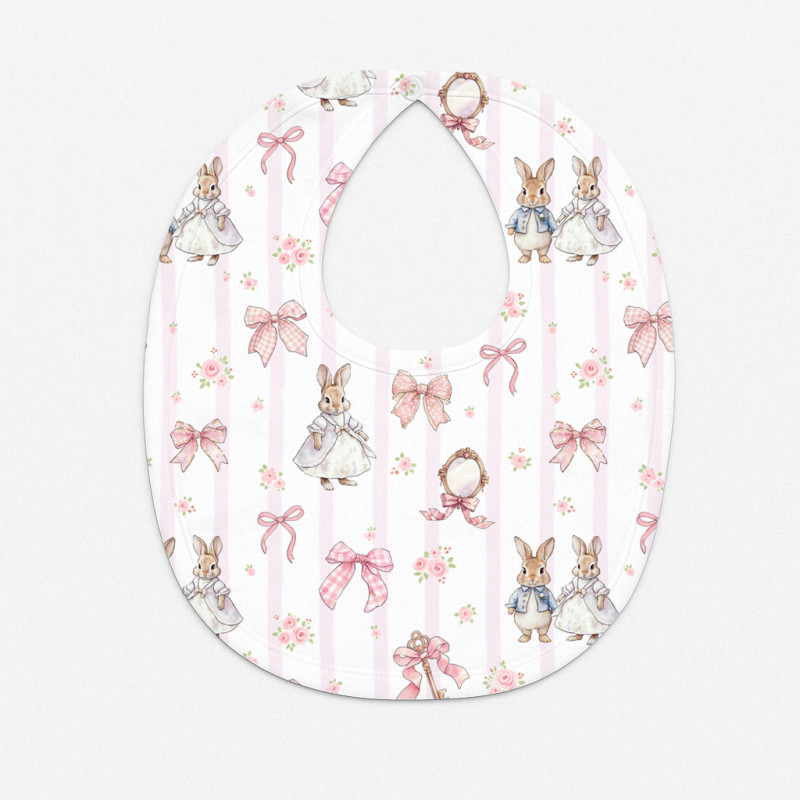 Слинявчик з піко-обробкою BIB005 LULU PINK Слинявчик з піко-обробкою BIB005 LULU PINK