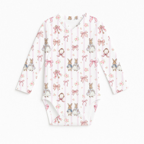 Printed Long-Sleeve Kimono ..